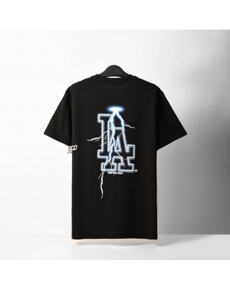 NEW ERA CURTA LOSDOD T-SHIRT - BLACK