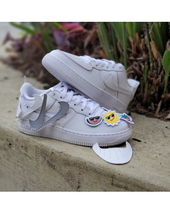 [DB2812-100] AIR FORCE 1 1/1 REMOVABLE PATCHES WHITE